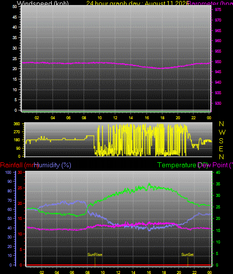 24 Hour Graph for Day 11
